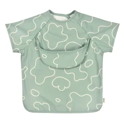 Bavoir A Manches Evolutif 2 En 1 Sage Green