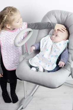 Bavoir Coton Flowers