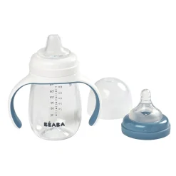 Biberon D'Apprentissage 2 En 1 210 Ml Windy Blue