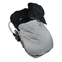 Chanceliere Siege Auto Heather Grey Dots