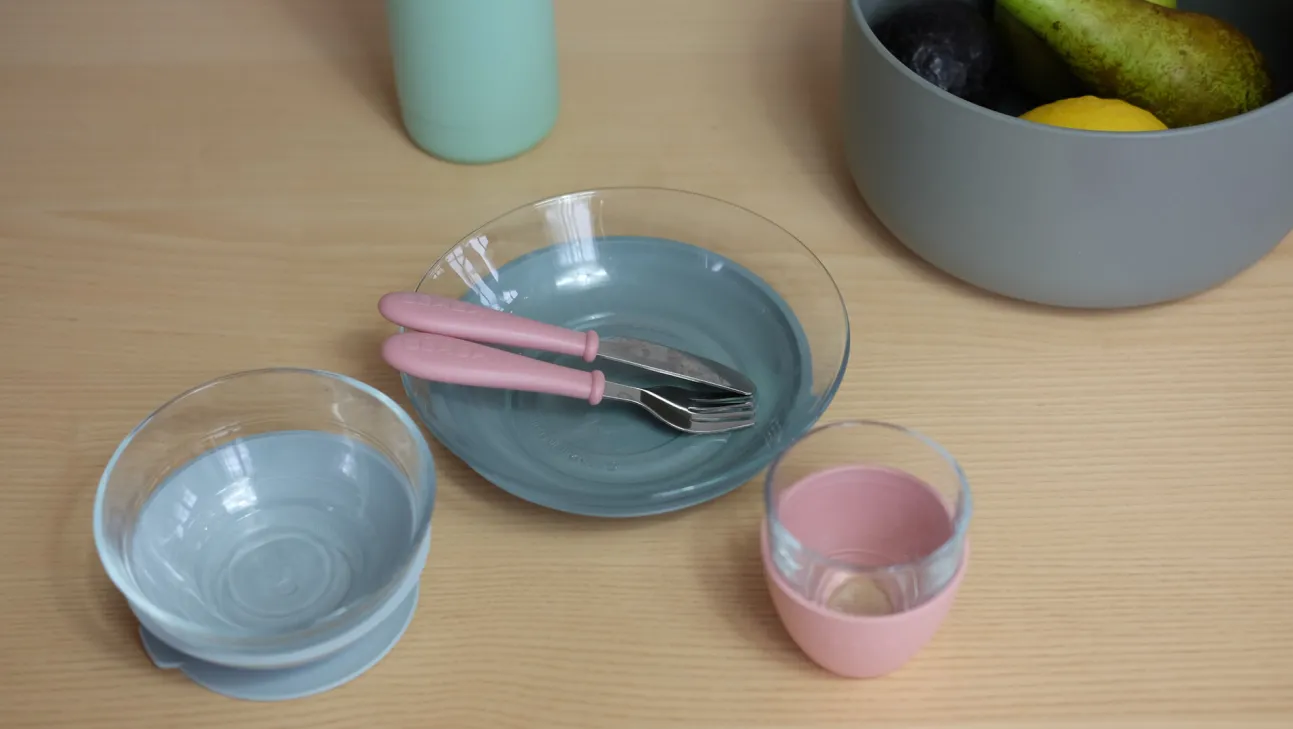 Coffret Repas Verre Eucalyptus