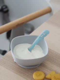 Cuillere 2Eme Age Silicone Blue