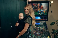 Echarpe De Portage Najell X Beaba Black S/M