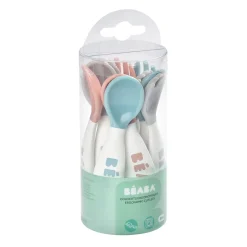 Lot 10 Couverts Ergonomiques 2Eme Age Blue/Pink