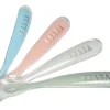 Lot 4 Cuilleres 1Er Age Silicone Eucaplyptus