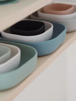 Lot De 3 Bols Silicone Gigogne Night Blue