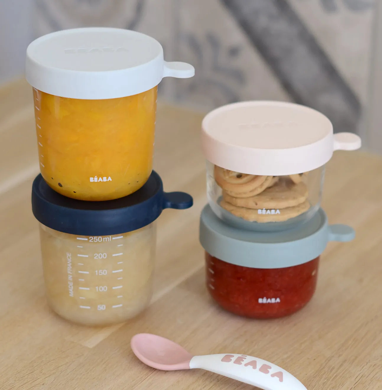 Lot De 4 Portions Verre - Eucalyptus