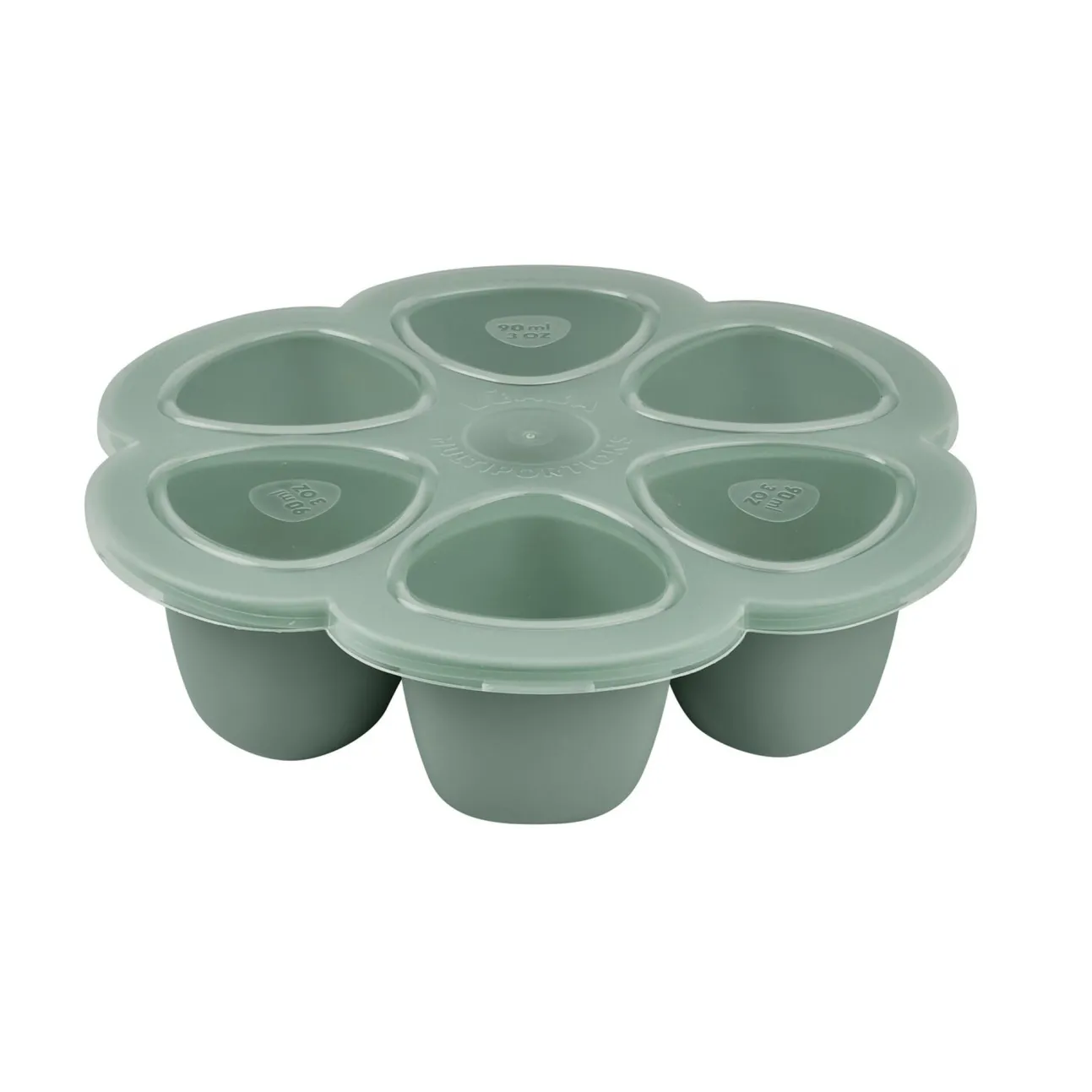 Multiportions Silicone 6 X 90 Ml Sage Green