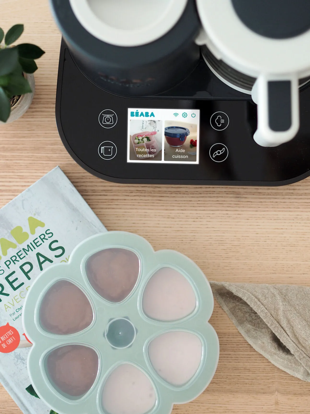 Multiportions Silicone 6 X 90 Ml Sage Green