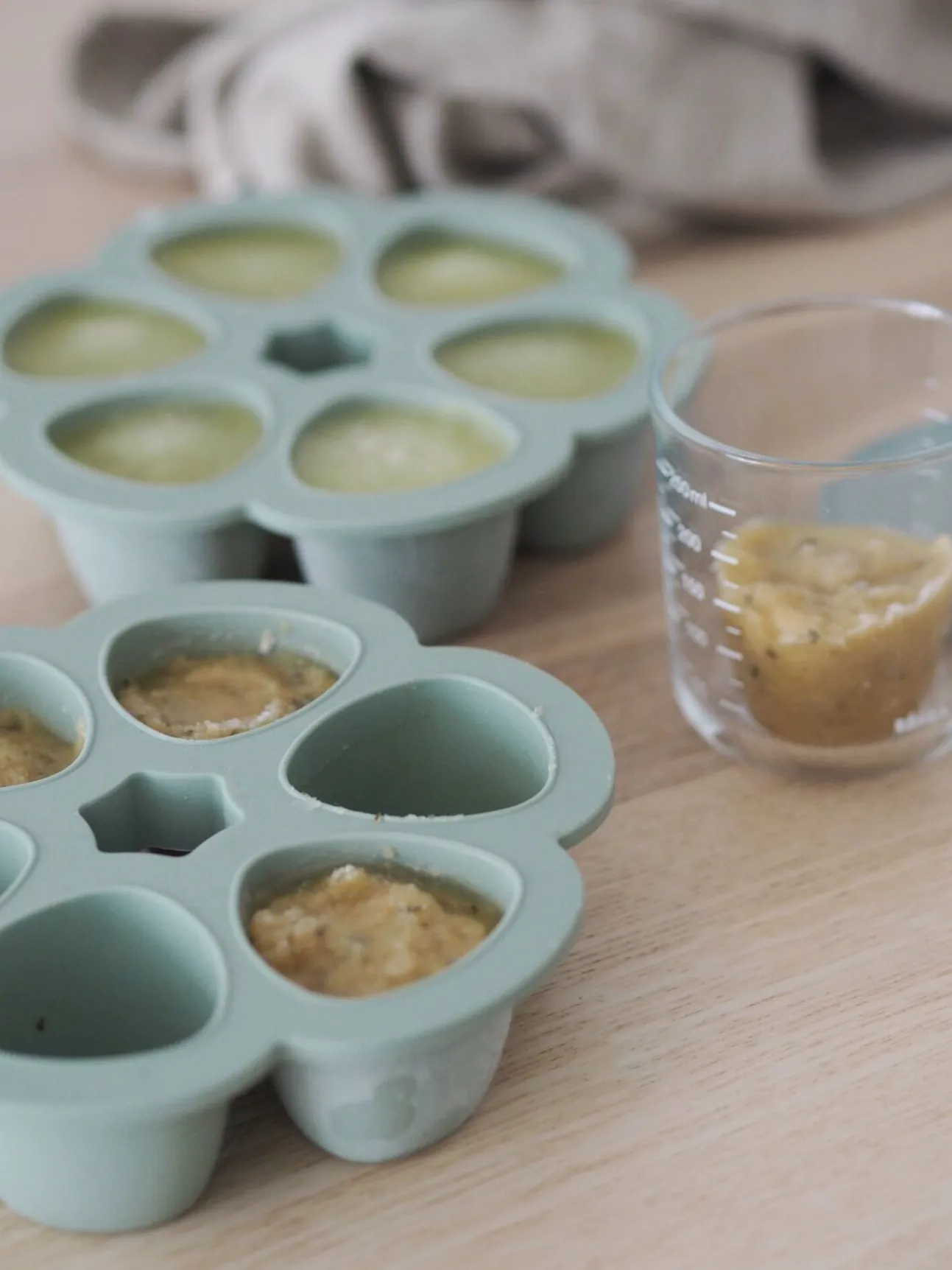 Multiportions Silicone 6 X 90 Ml Sage Green