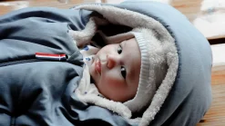 Nid D'Ange 0-6M Bleu Chine