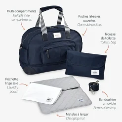 Sac De Voyage Amsterdam Blue Marine