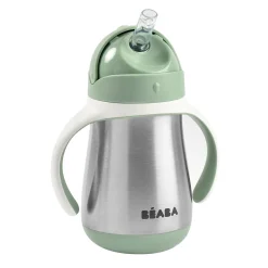 Tasse Paille Inox 250 Ml Sage Green