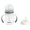 Biberon D'Apprentissage 2 En 1 210 Ml Mineral Grey