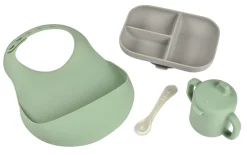 Coffret Repas Les Essentiels Grey / Sage Green