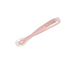 Cuillere 1Er Age Silicone Old Pink