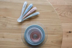 Lot 4 Cuilleres 1Er Age Silicone Eucaplyptus