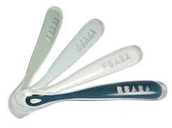 Lot De 4 Cuilleres 1Er Age Silicone Storm