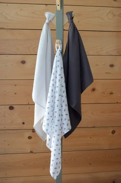 Lot De 3 Langes En Coton Savanna