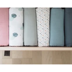 Lot De 2 Langes Xxl En Coton Mirage Grey/Jungle