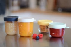 Lot De 4 Portions Verre - Pastel