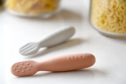 Lot De 2 Pre-Cuillere Silicone Terracotta / Velvet Grey