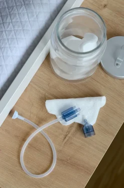 Mouche Bébé Manuel Minidoo Blue