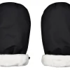 Moufles Poussette Black