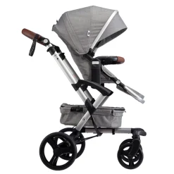 Poussette 2 En 1 Bonavi 2 Melange Grey