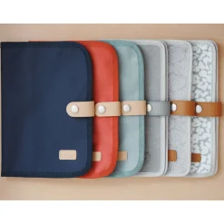 Protege Carnet De Sante Blue Marine