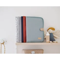 Protege Carnet De Sante Sage Green