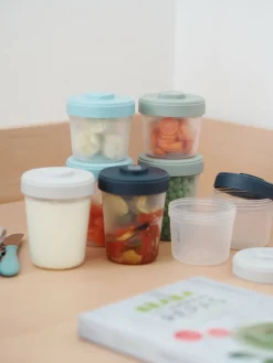 Set 2Eme Age 8 Portions Clip (4X150Ml + 4X250Ml)