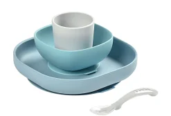 Set Vaisselle Silicone 4 Pieces Jungle