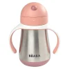 Tasse Paille Inox 250 Ml Old Pink