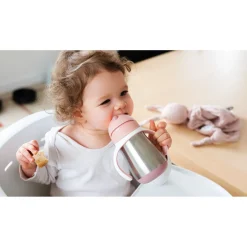 Tasse Paille Inox 250 Ml Old Pink